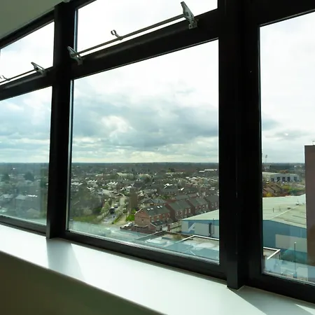 Dashing 1Br Penthouse Near Mcr Stadiums Manchester Extérieur photo