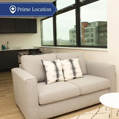 Dashing 1Br Penthouse Near Mcr Stadiums Manchester Extérieur photo